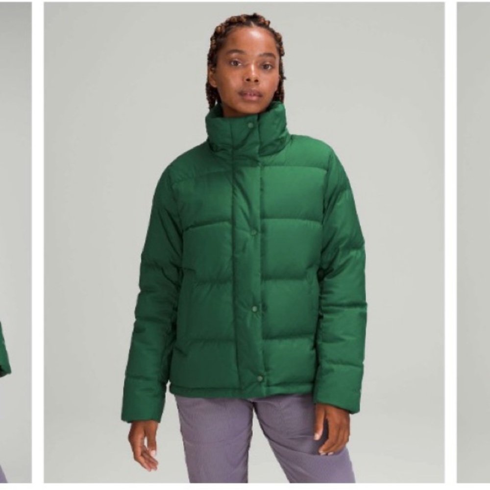 LULULEMON Wunder Puff Jacket Everglades Green 12